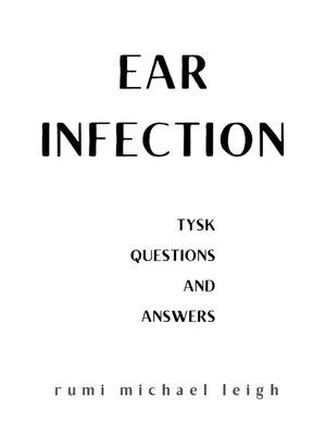 cover image of Ear infection